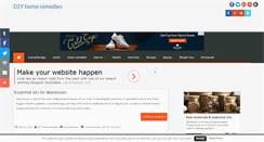 Desktop Screenshot of diyhomeremedies.net